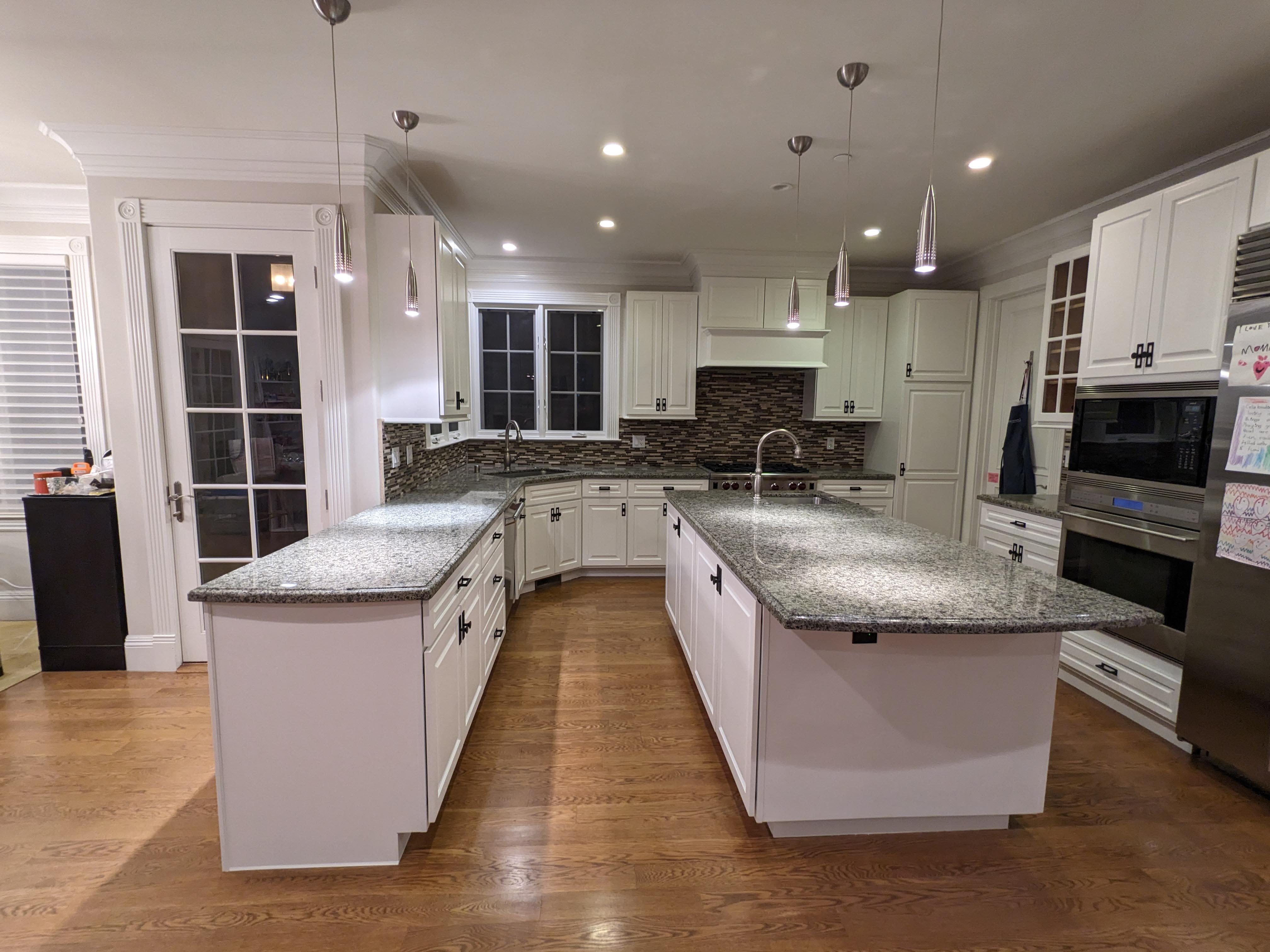 Kitchen Cabinet Refinishing with a furniture-grade finish in Millbrae